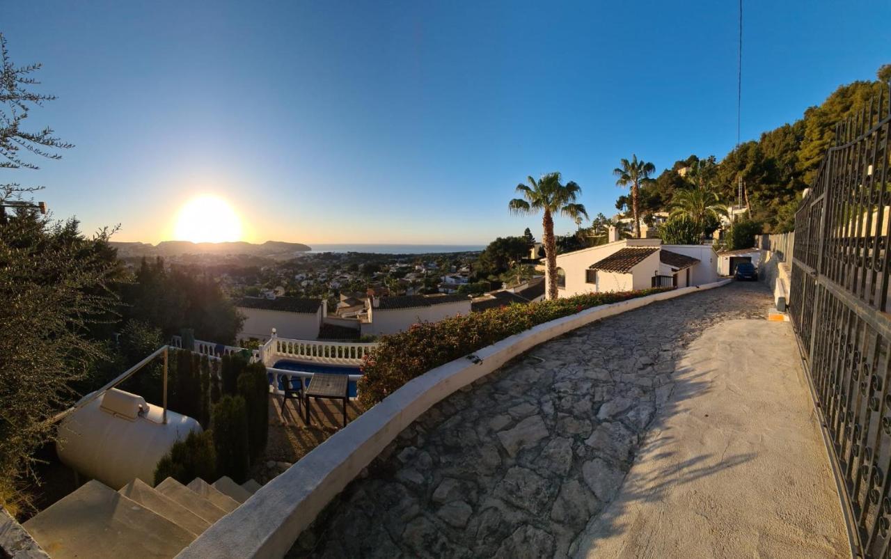 Casa Moya Moraira - Seaview Villa Teulada Eksteriør billede