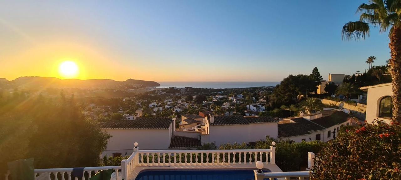 Casa Moya Moraira - Seaview Villa Teulada Eksteriør billede