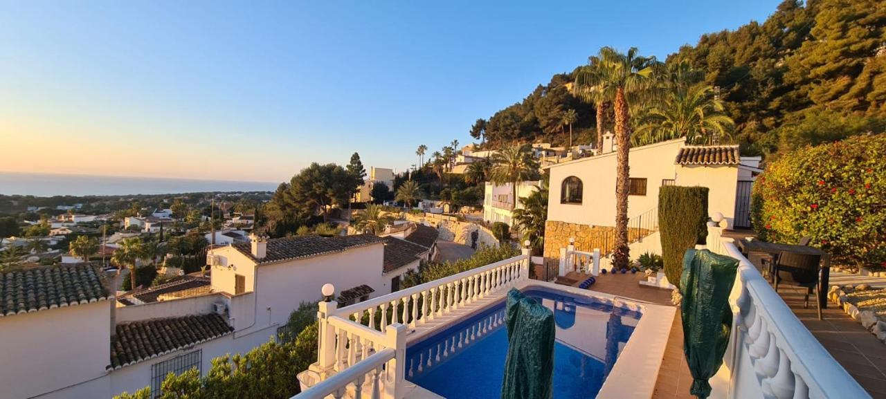 Casa Moya Moraira - Seaview Villa Teulada Eksteriør billede