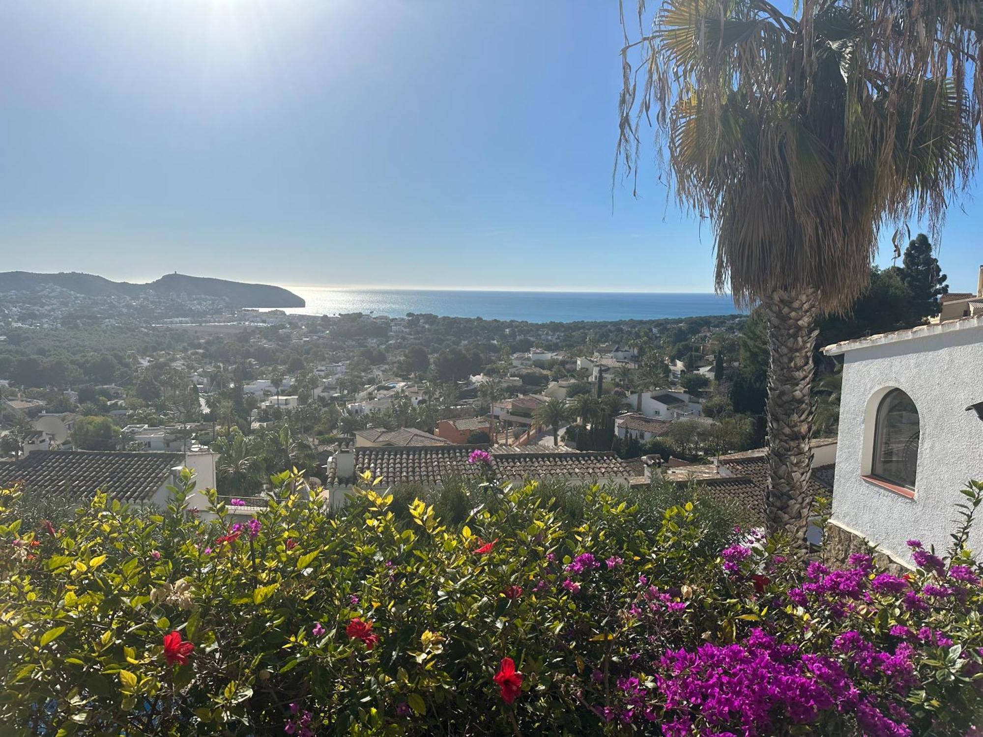 Casa Moya Moraira - Seaview Villa Teulada Eksteriør billede