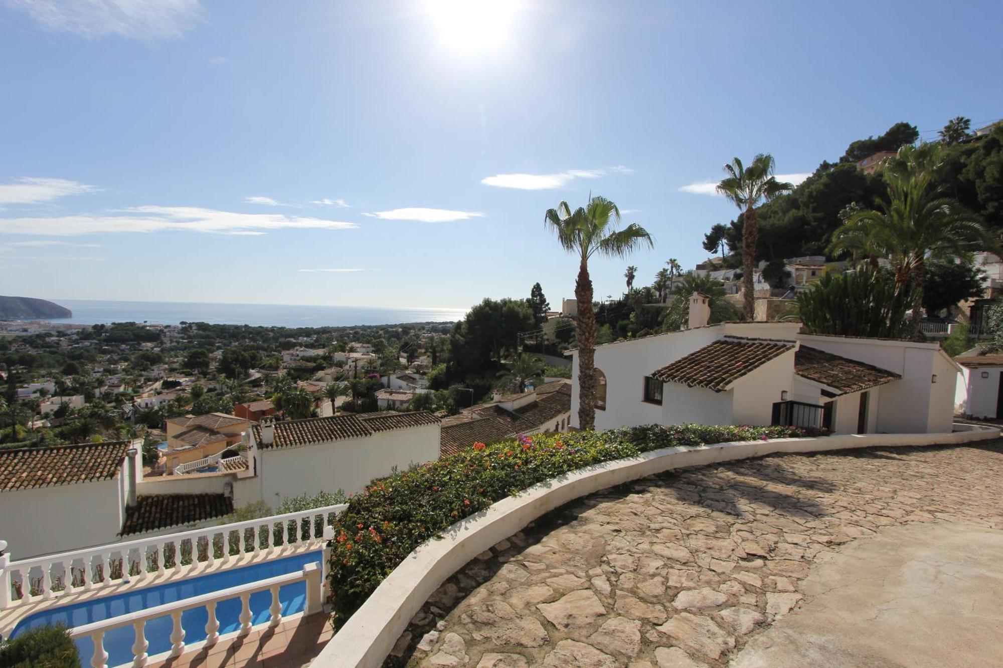 Casa Moya Moraira - Seaview Villa Teulada Eksteriør billede