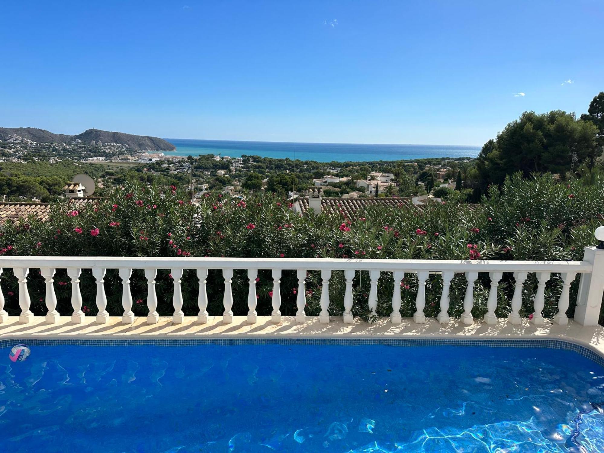Casa Moya Moraira - Seaview Villa Teulada Eksteriør billede